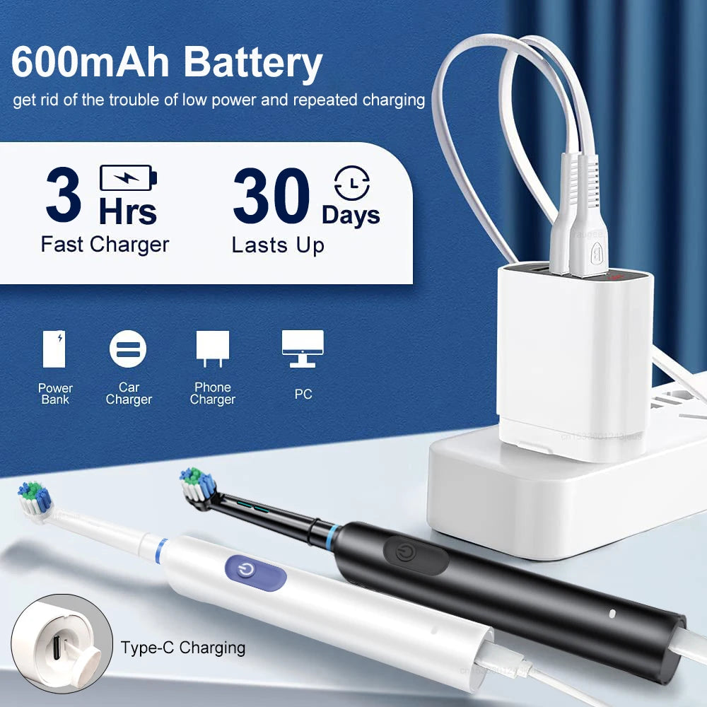 SmartBrush - Rechargeable Electric Toothbrush