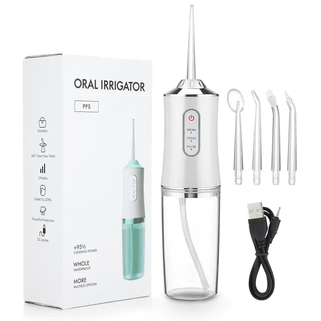 AquaFloss - Rechargeable Waterproof Dental Cleaner